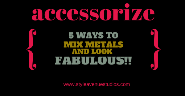 how to mix gold and silver, accessorizing, layering