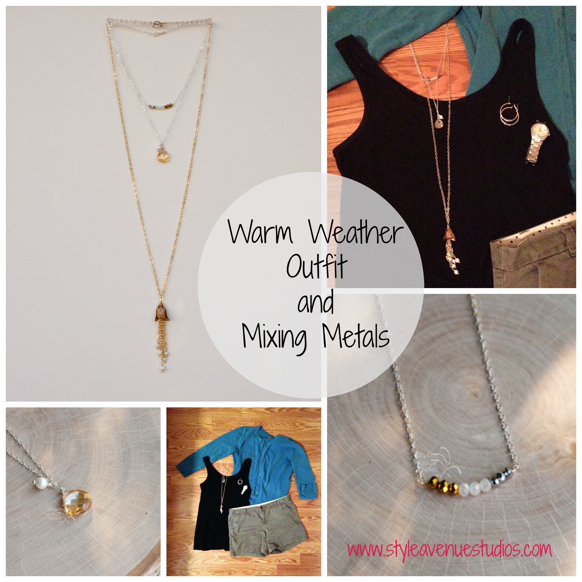 Mixing Metals Collage