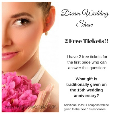 Dream Wedding Show Free Tickets