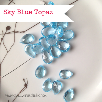 Blue Topaz gemstones