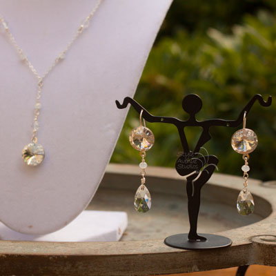 custom crystal bridal jewelry