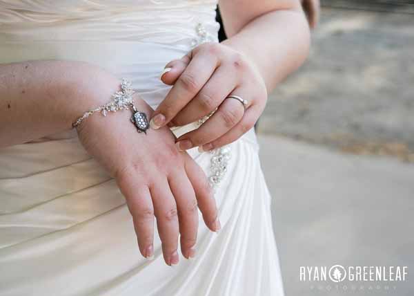 Silver and Crystal Bridal Bracelet