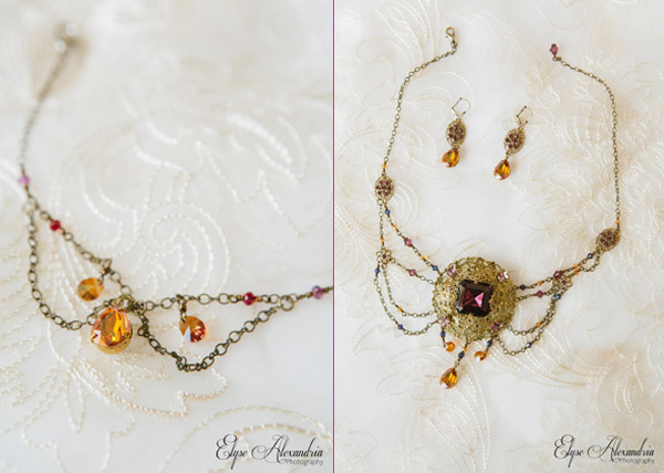 vintage statement bridal necklace