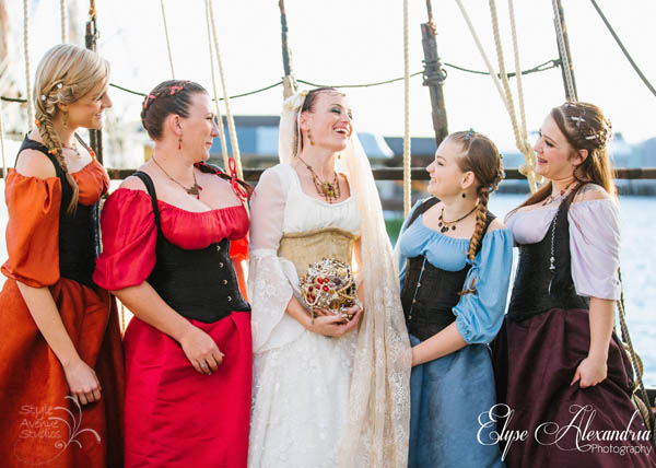 themed bridal jewelry