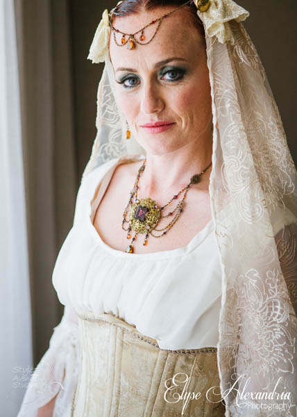 Pirate theme bridal jewelry