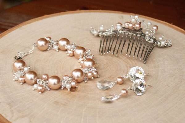Rose Gold Bridal Jewelry