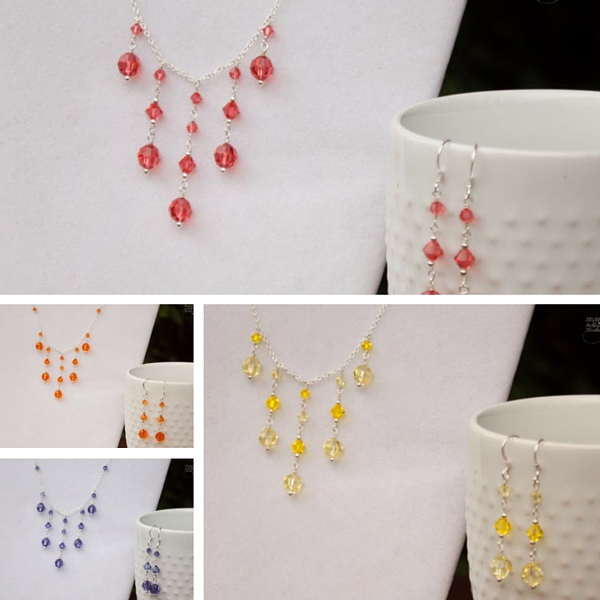 Colorful Bridesmaid Jewelry