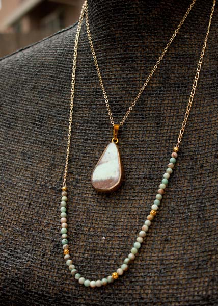 2 strand Boho Necklace