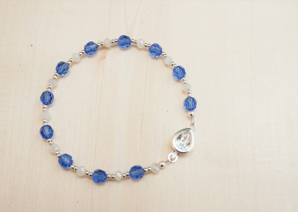 Blue Bridesmaid Bracelet