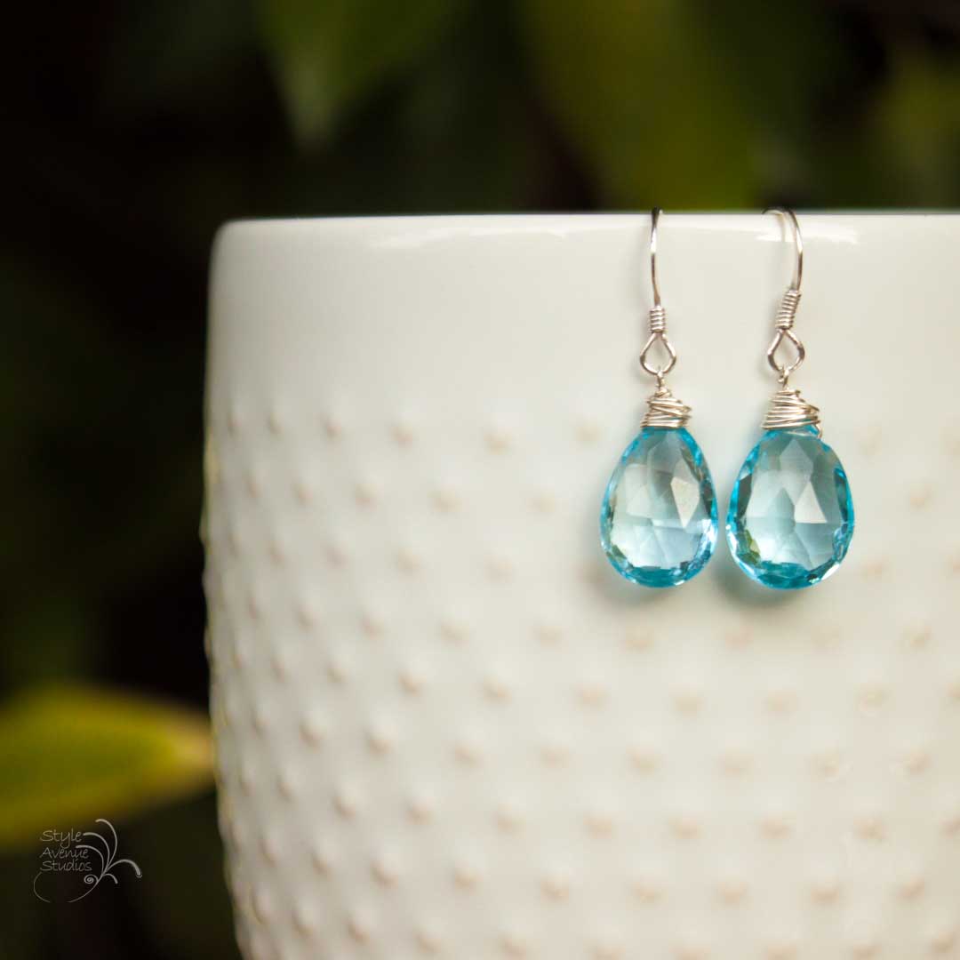 November Birthstone earrings