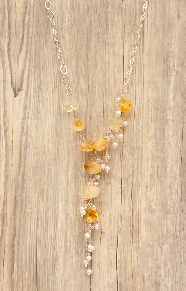 November Birthstone Necklace