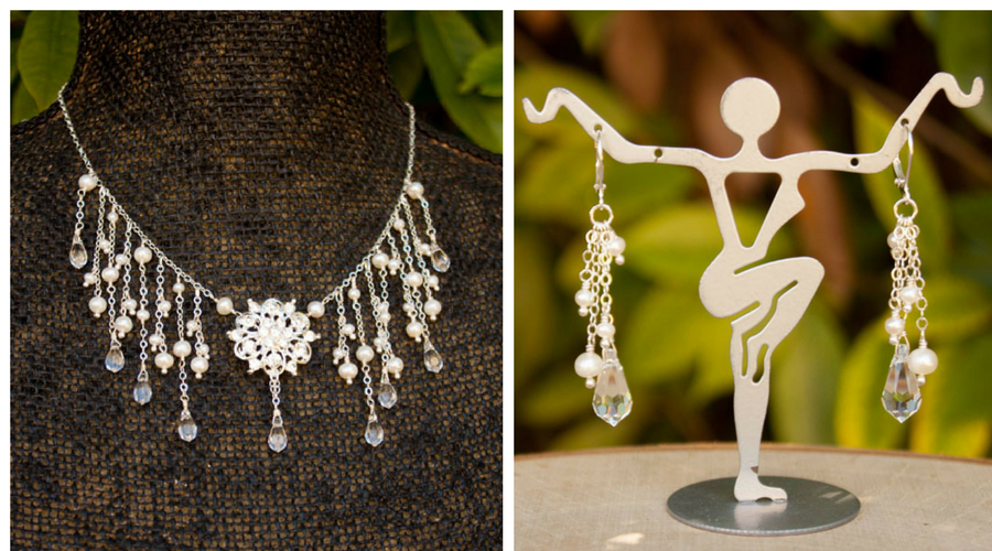 Hollywood Glamour Bridal jewelry